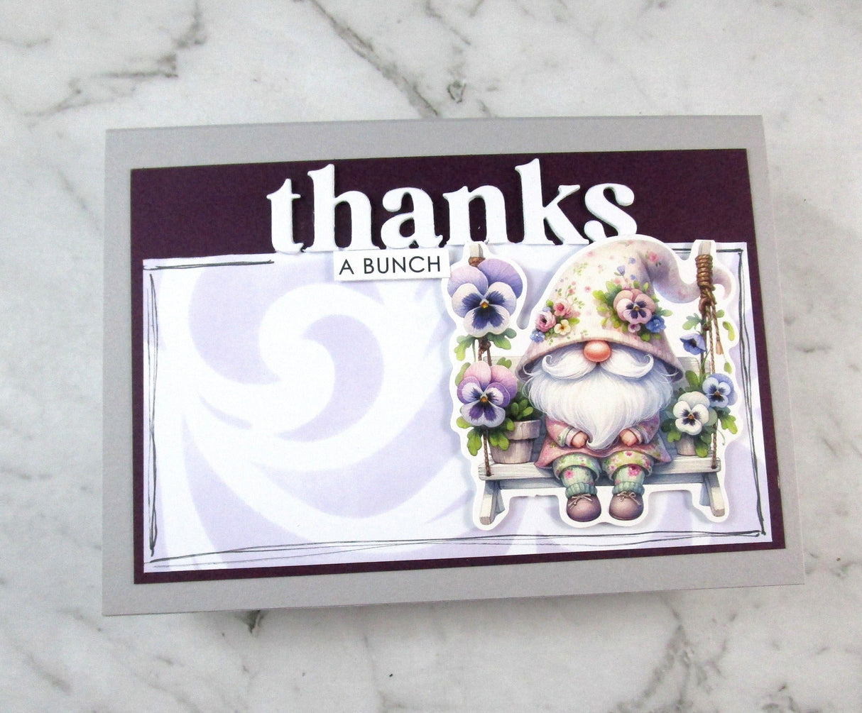 Thanks Border Word Metal Cutting Die 31950 - Paper Rose Studio