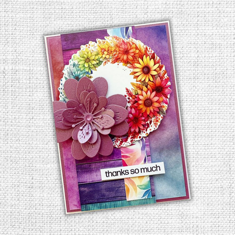 Rainbow Twirl 2.0 Die Cuts 31076 - Paper Rose Studio