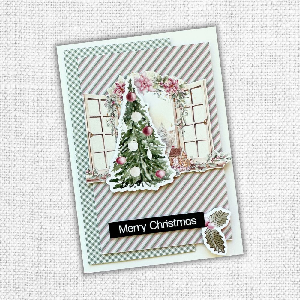 Sweet Christmas Treats Florals Embossed Die Cuts 31226 - Paper Rose Studio