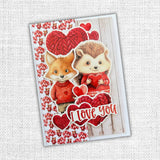 Animal Love Embossed Die Cuts 31629 - Paper Rose Studio