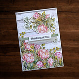 Blooming Proteas 12x12 Paper Collection 30795 - Paper Rose Studio