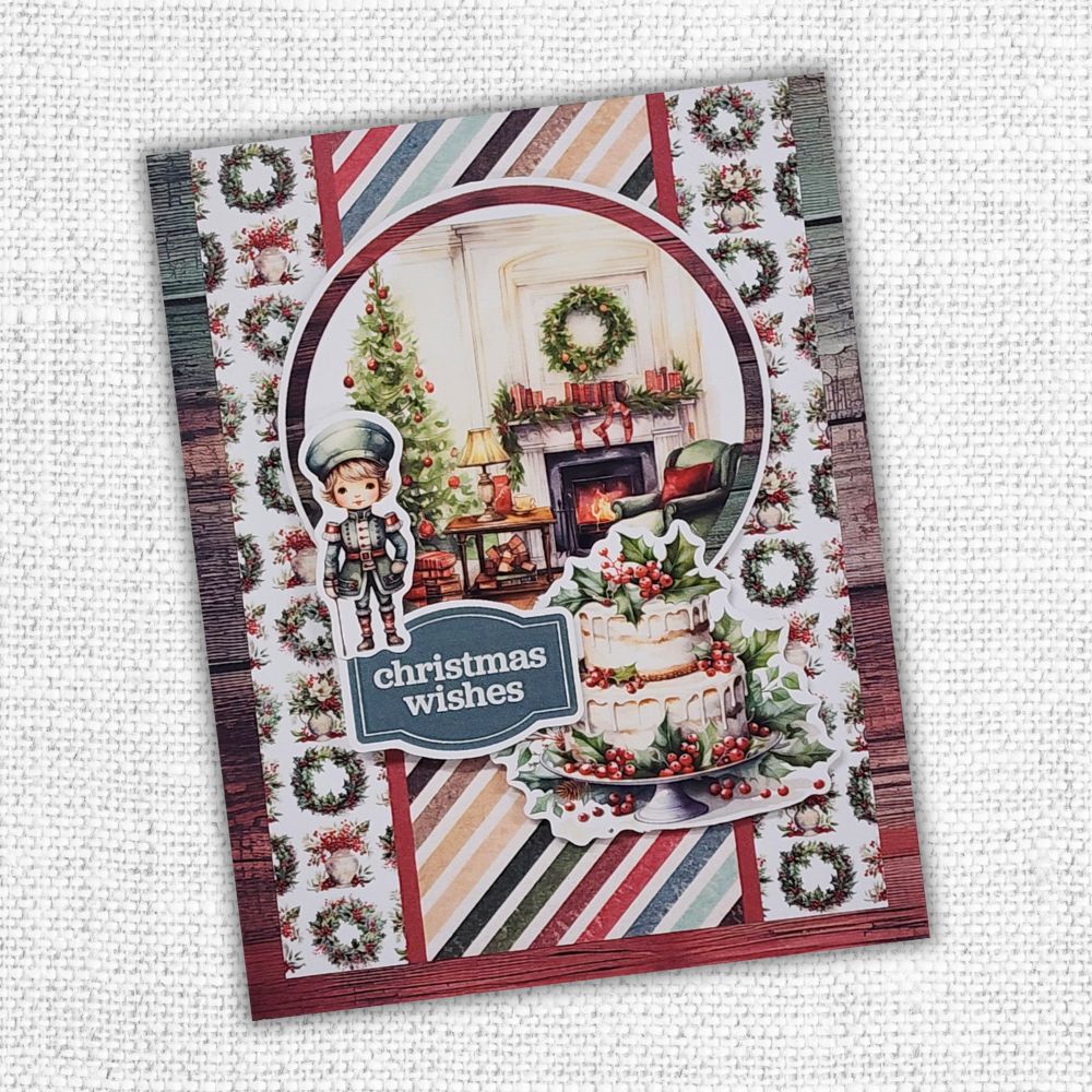 Christmas Time 6x8" Quick Cards Class Kit - Stores Only - Paper Rose Studio