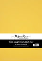 Yellow Sunshine Smooth Cardstock A4 12 sheets 32991 - Paper Rose Studio