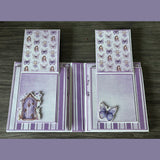 Lavender & Fairies Ephemera Embossed Die Cuts 33528