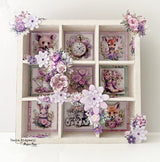 Lavender & Roses Cut Aparts Paper Pack 32280