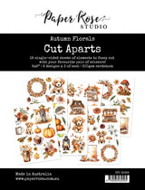 Autumn Florals Cut Aparts Paper Pack 32958 - Paper Rose Studio