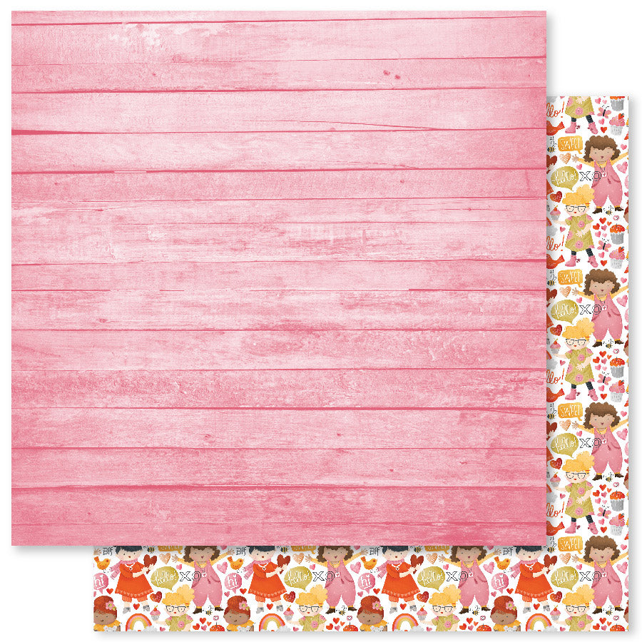 Best Friends F 12x12 Paper (12pc Bulk Pack) 30405 - Paper Rose Studio