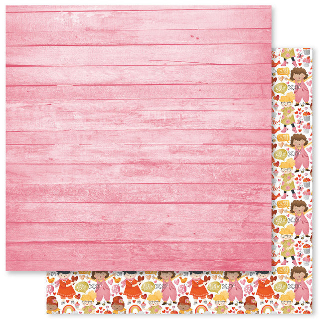 Best Friends F 12x12 Paper (12pc Bulk Pack) 30405 - Paper Rose Studio