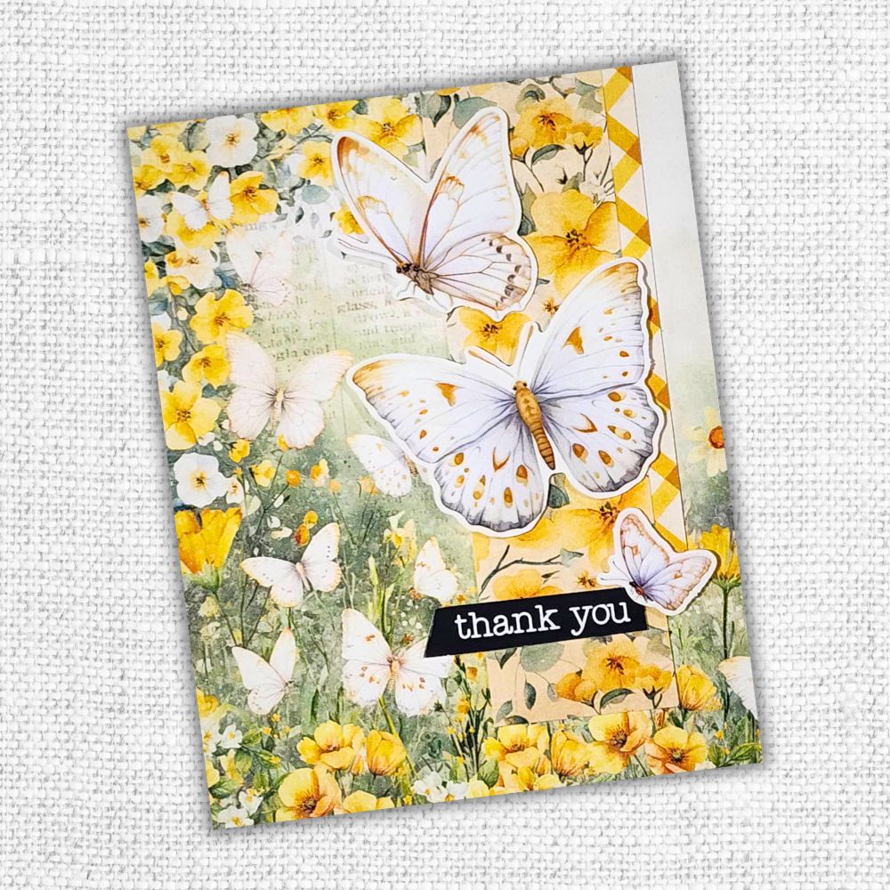 Papercuts Cardmaking Kit - January 2025 Bees & Butterflies 33951 - Paper Rose Studio