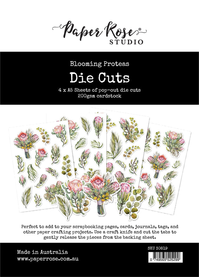 Blooming Proteas Die Cuts 30819 - Paper Rose Studio