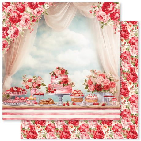 Candy Kisses B 12x12 Paper (12pc Bulk Pack) 31446 - Paper Rose Studio