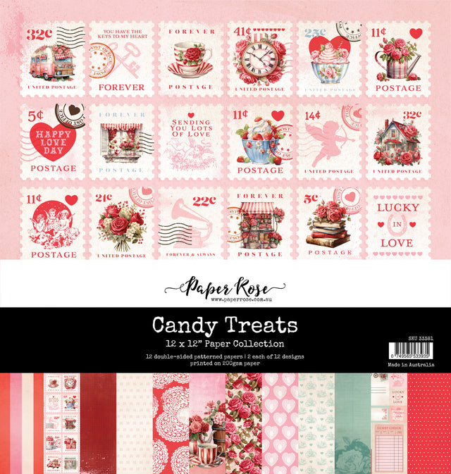 Candy Treats 12x12 Paper Collection 33381 - Paper Rose Studio