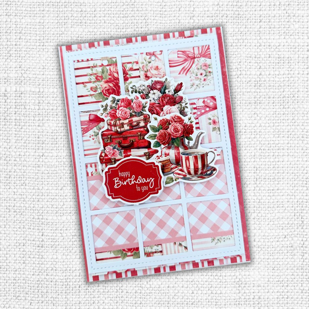 Candy Kisses 6x8" Die Cuts & Sentiments 31671 - Paper Rose Studio