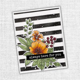 Chunky Stripe 6x6" Stencil 19336 - Paper Rose Studio