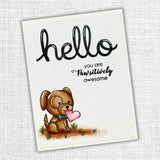 Hello Clear Stamp Set 17304 - Paper Rose Studio