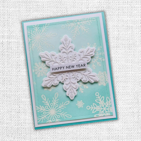 Christmas Snowflakes 4x6" Clear Stamp Set 18228 - Paper Rose Studio