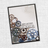 Distressed Mesh 6x6" Stencil 18126 - Paper Rose Studio