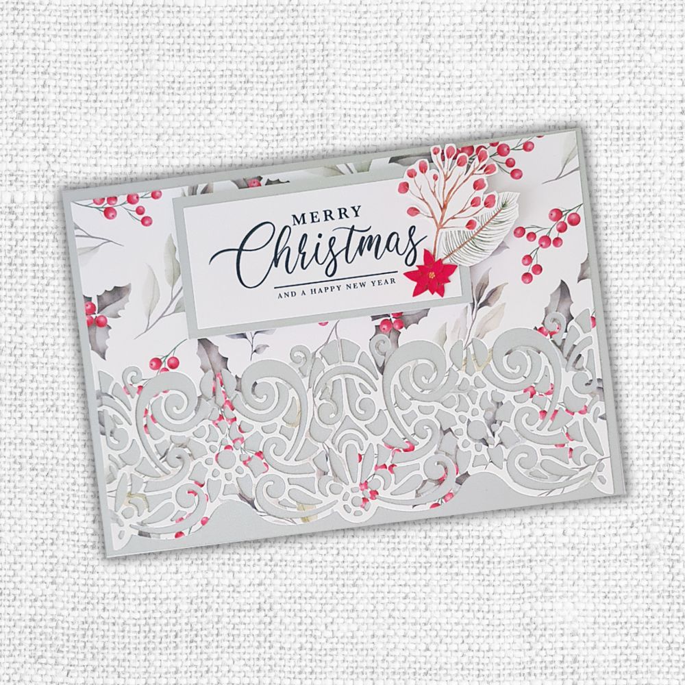 Crisp Christmas A5 12pc Sentiment Sheets 19772 - Paper Rose Studio