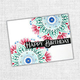 Happy Birthday Lovely Clear Stamp Set 24211 - Paper Rose Studio