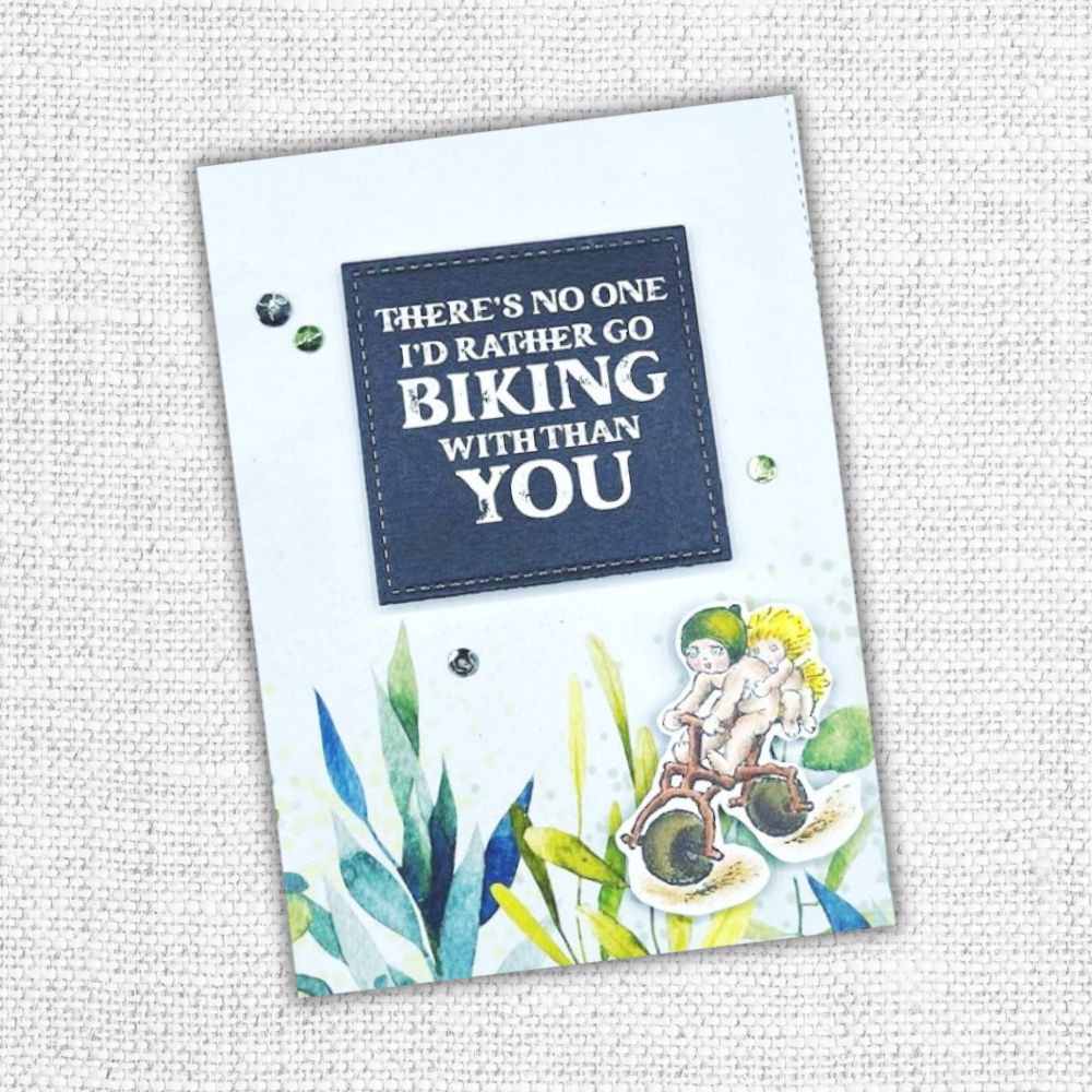 On Your Bike A5 12pc Sentiment Sheets 22078 - Paper Rose Studio