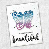 * Beautiful Words 4x4"Clear Stamp Set 17985 - Paper Rose Studio