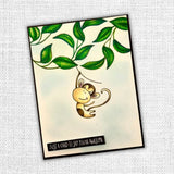 Monkey & Sloth Clear Stamp 27460 - Paper Rose Studio