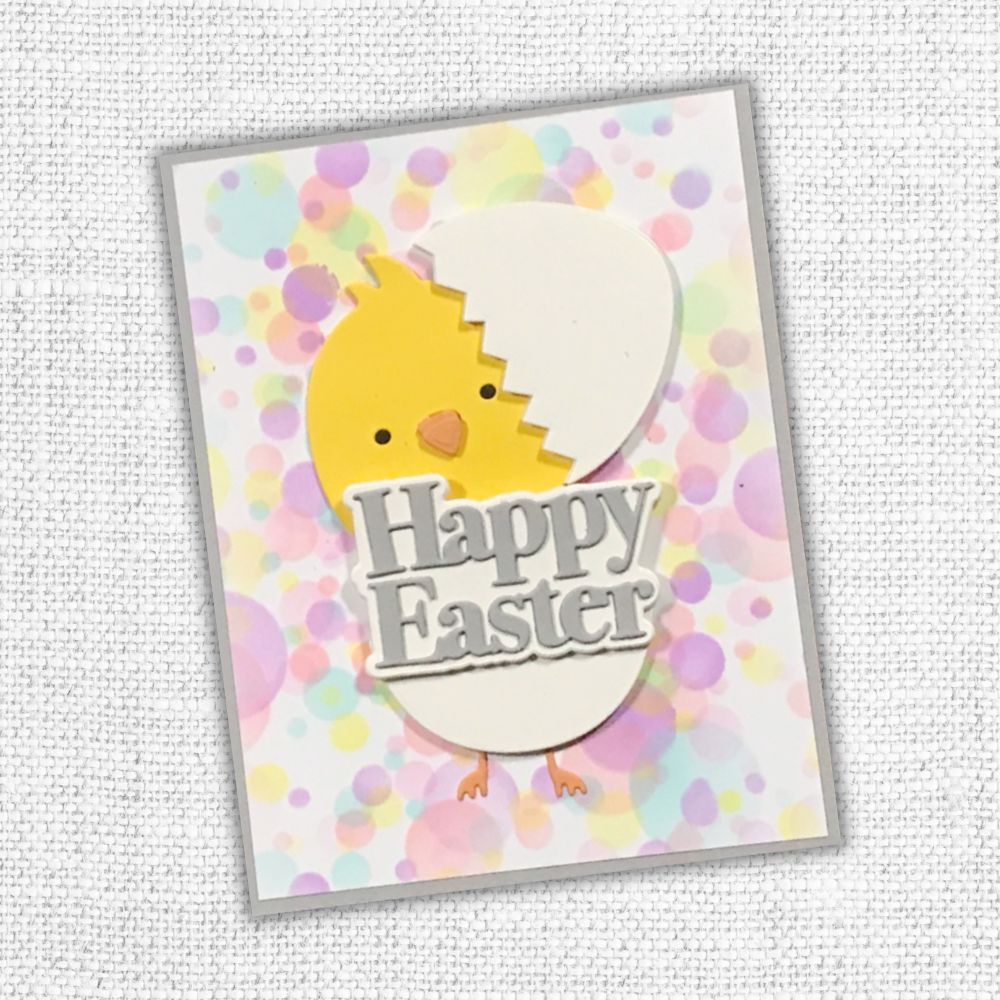 Happy Easter Chunky Layered Metal Cutting Die 21285 - Paper Rose Studio