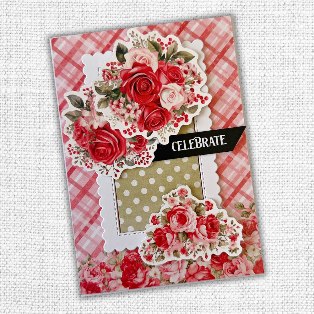 Scalloped Rectangle Frames Metal Cutting Die 16682 - Paper Rose Studio