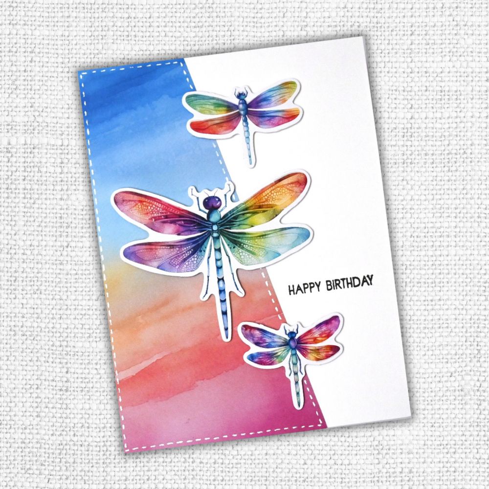 Rainbow Garden Insects Embossed Die Cuts 31575 - Paper Rose Studio