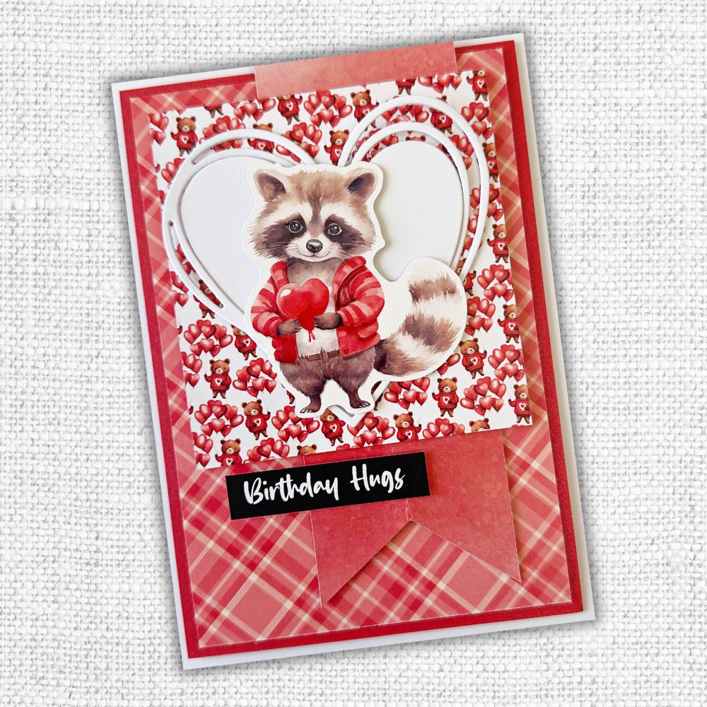 Christmas Red Shimmer Cardstock A5 10pc 29542 - Paper Rose Studio