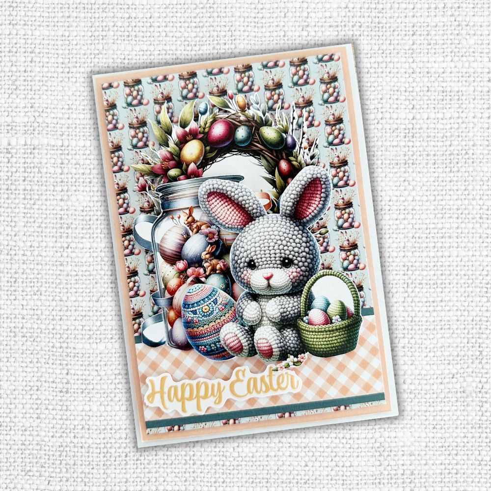 Happy Easter 6x8" Die Cuts & Sentiments 31776 - Paper Rose Studio