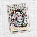 Happy Easter 6x8" Die Cuts & Sentiments 31776 - Paper Rose Studio