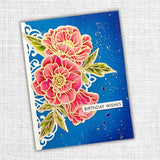 Peonies Clear Stamp Set 17148 - Paper Rose Studio