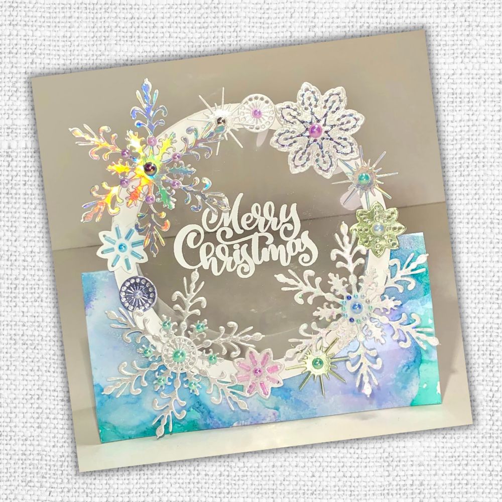 Large Christmas Snowflake Layered Metal Cutting Die 17727 - Paper Rose Studio