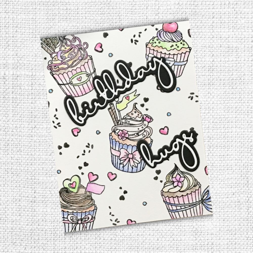 Hey Cupcake 4x6" Clear Stamp Set 19066 - Paper Rose Studio