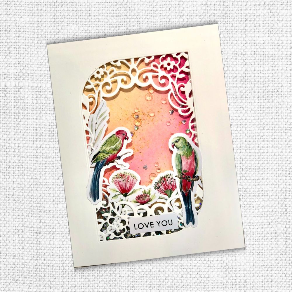 Spring Floral Frame Metal Cutting Die 21054 - Paper Rose Studio