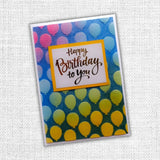 Balloons 3D Embossing Folder 21483 - Paper Rose Studio