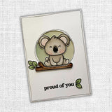 Get Well Soon Koala 3x4" Clear Stamp Set 23101 - Paper Rose Studio