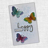 Stella Butterfly Stamp Set 24628 - Paper Rose Studio