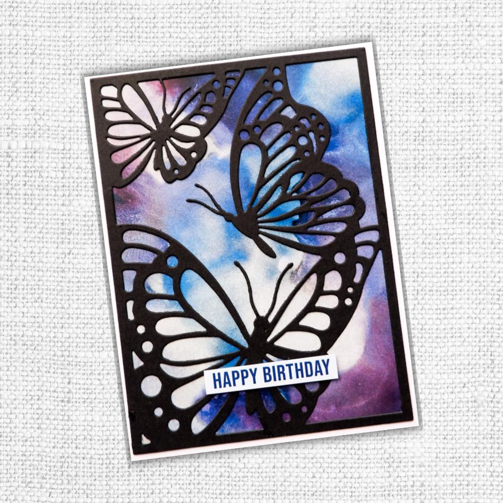 Butterfly Coverplate Metal Cutting Die 25114 - Paper Rose Studio