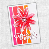 Hand Lettered Thanks Metal Cutting Die 25606 - Paper Rose Studio