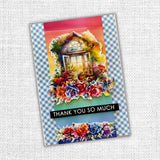 Rainbow Garden Florals Cut Aparts Paper Pack 31560 - Paper Rose Studio