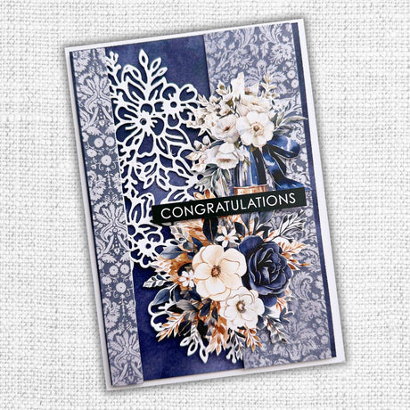 Wedding Blooms Border Metal Cutting Die 31602 - Paper Rose Studio