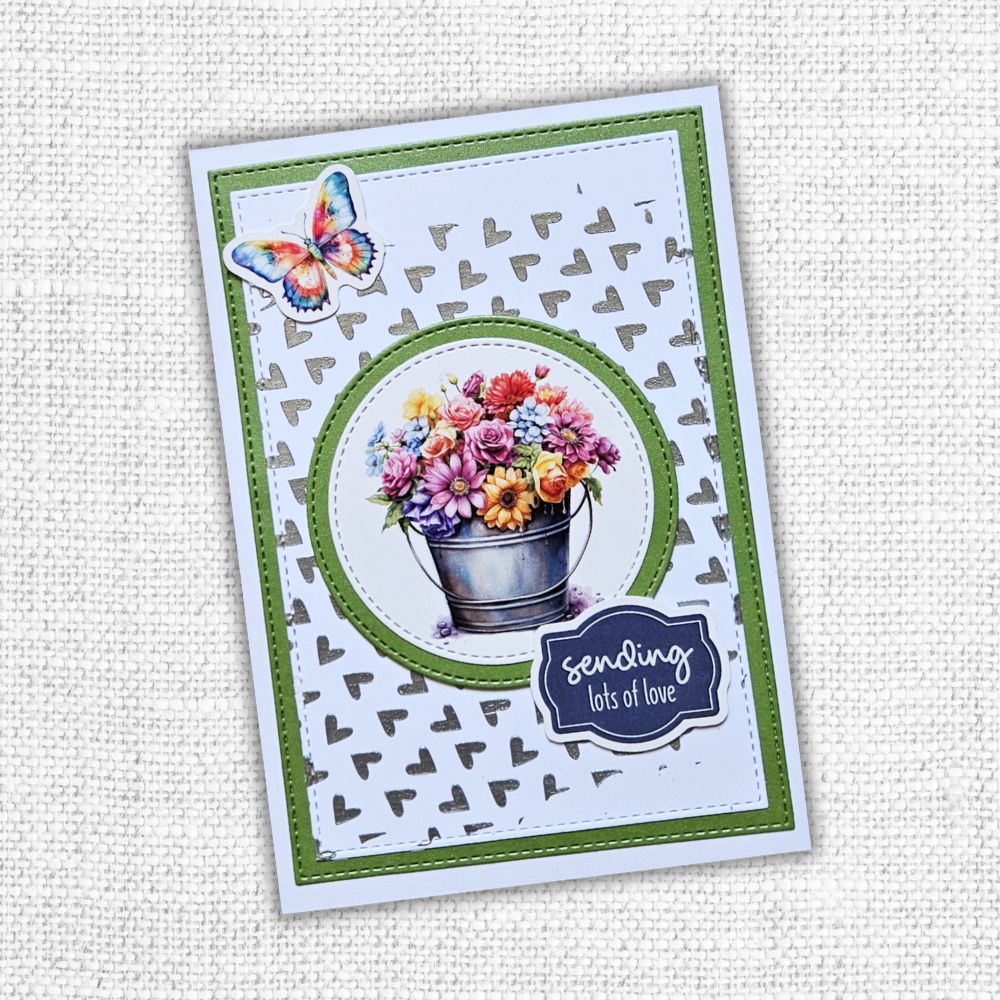 Rainbow Garden 2.0 6x8" Die Cuts & Sentiments 31692 - Paper Rose Studio