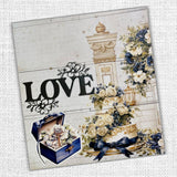 Wedding Blooms Layered Love Word Metal Cutting Die 31605 - Paper Rose Studio