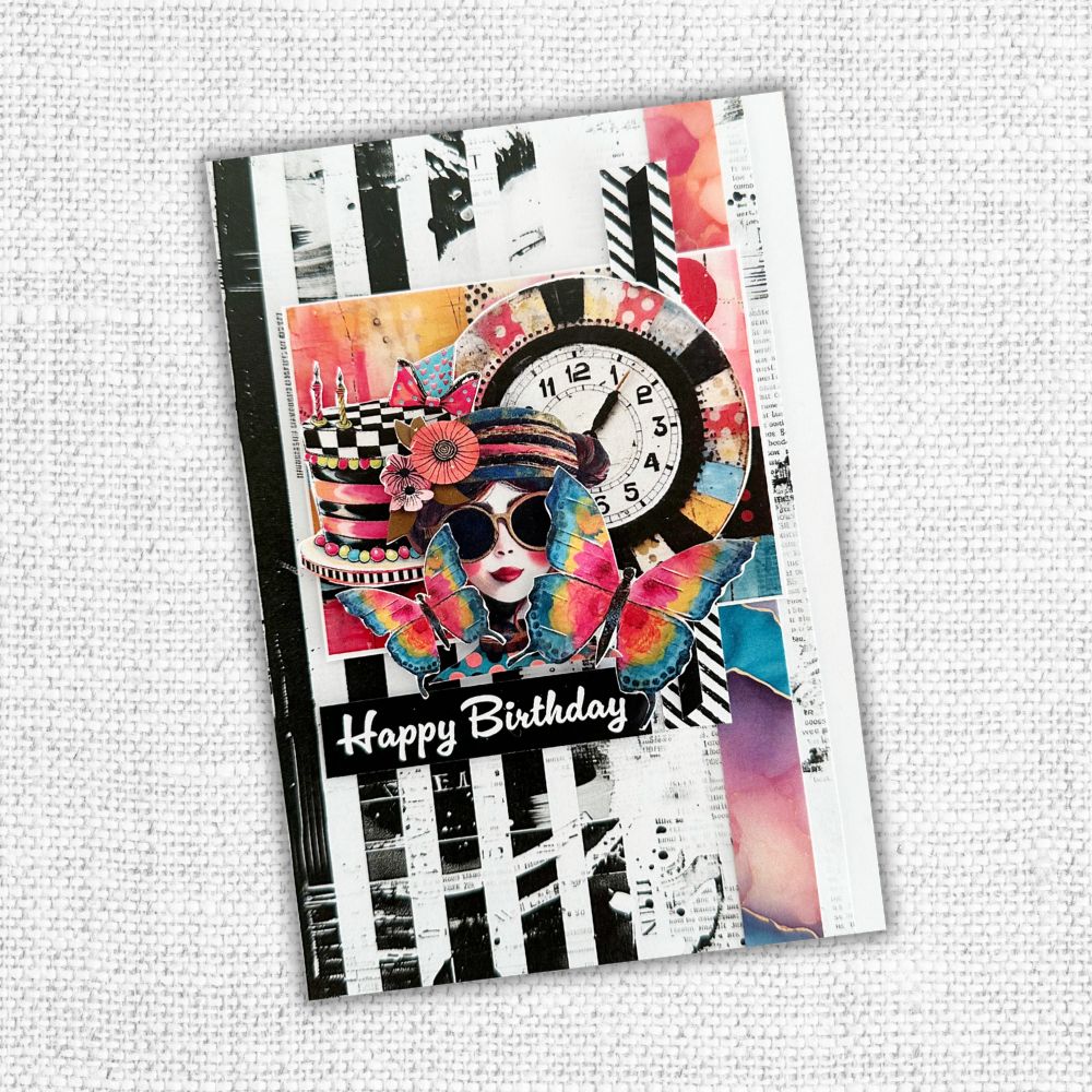 Inky Colour Cut Aparts Paper Pack 31929 - Paper Rose Studio