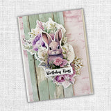 Lavender & Roses Cut Aparts Paper Pack 32280 - Paper Rose Studio