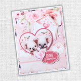 Sweet Valentine Embossed Die Cuts 33069