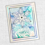 Large Christmas Snowflake Layered Metal Cutting Die 17727 - Paper Rose Studio