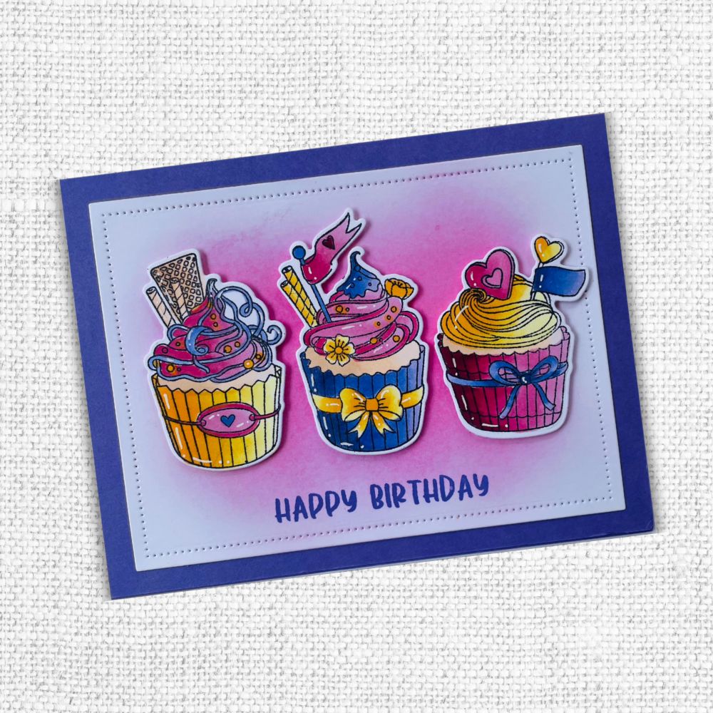 Hey Cupcake 4x6" Clear Stamp Set 19066 - Paper Rose Studio